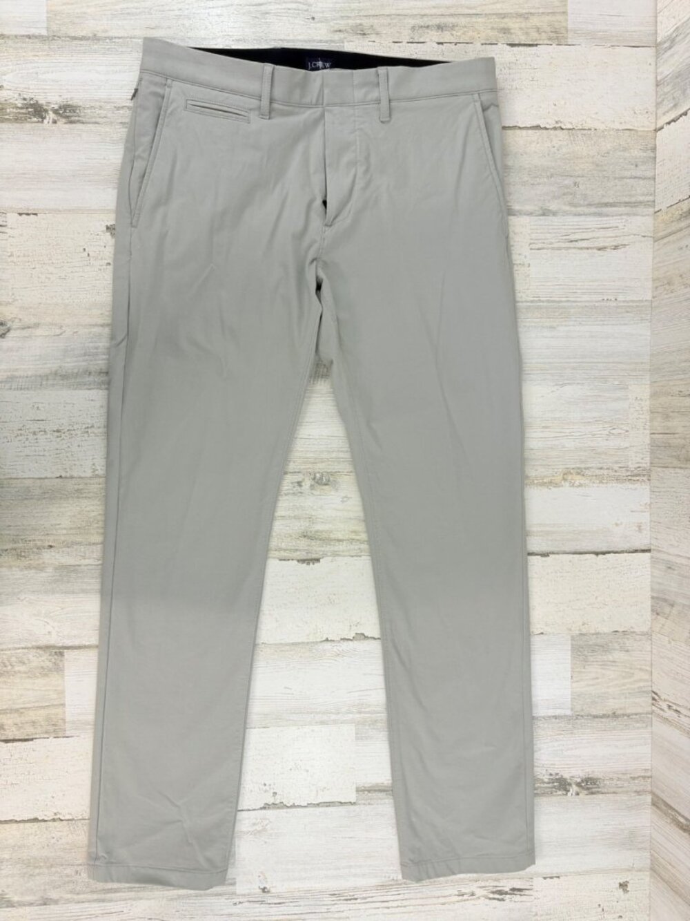 J Crew 484 Slim Fit Tech Chino Pant Mens 31x30 Gray